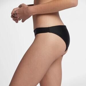 NWT Hurley  | L |  Quick Dry Women's Surf Bottoms Bikini Moderate Coverage Black